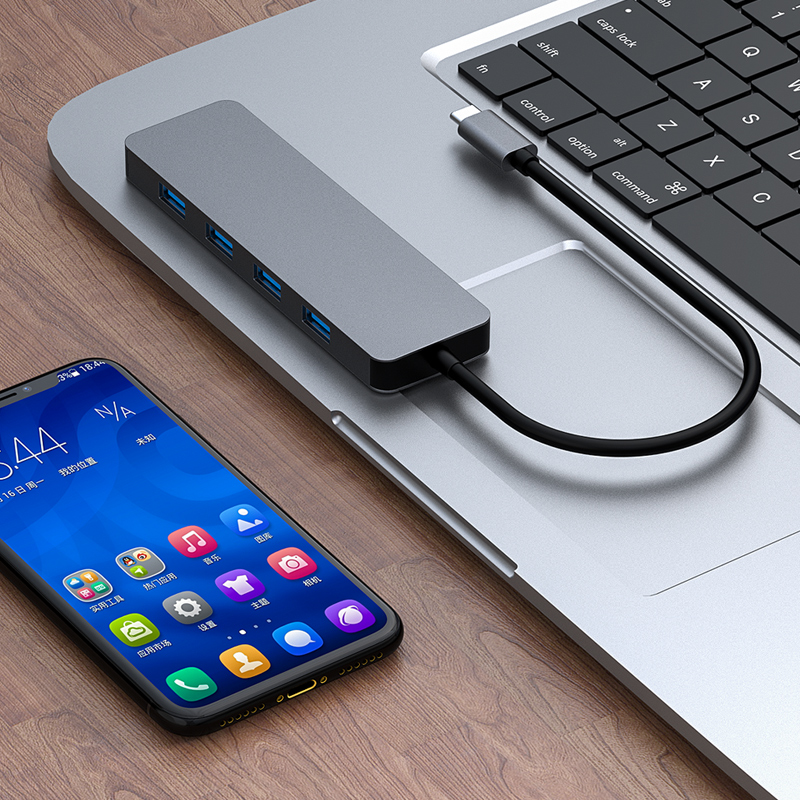 Type-C3.0转四口USB3.0HUB分线器（S19系列）