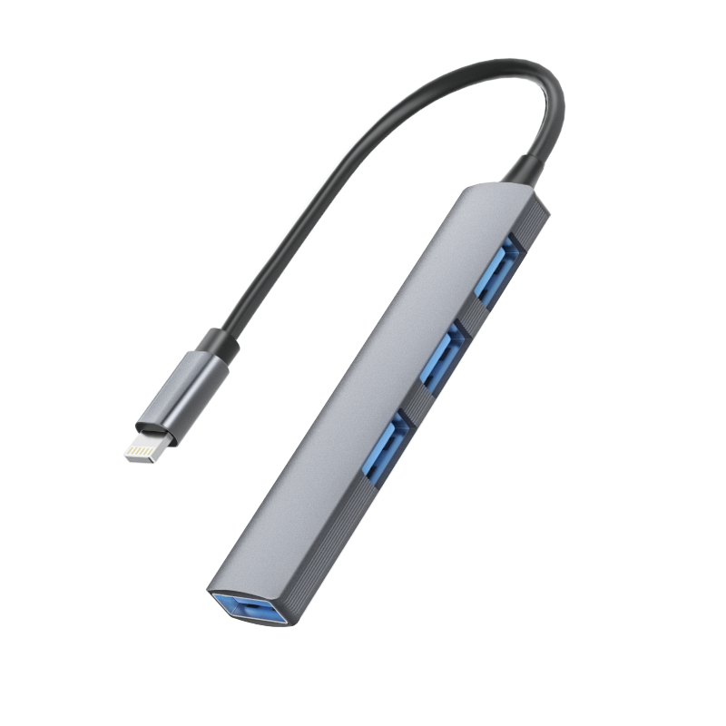 4合1  Lightning TO HUB (3.0USB+2.0USB*3)（K23-L系列）