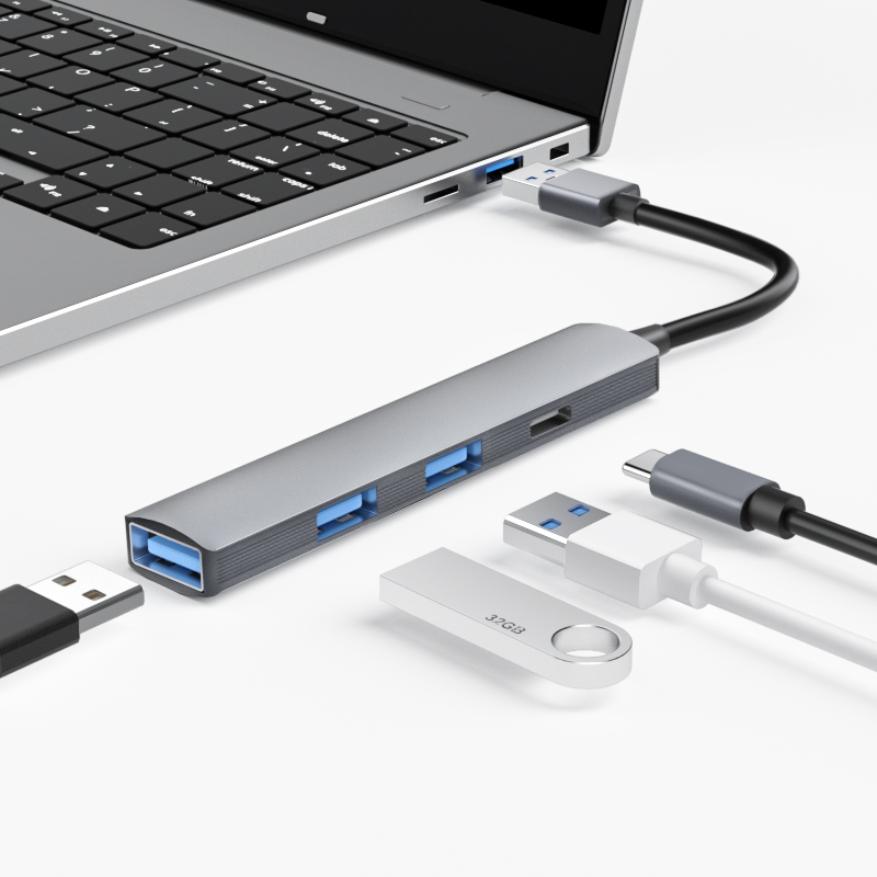 4合1 USB TO HUB(3.0USB+2*USB2.0+ C)（K20-A系列）
