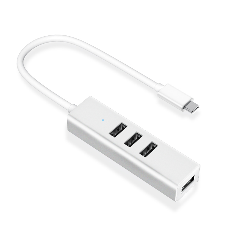 Type-C2.0转四口USB2.0HUB分线器（S171系列）