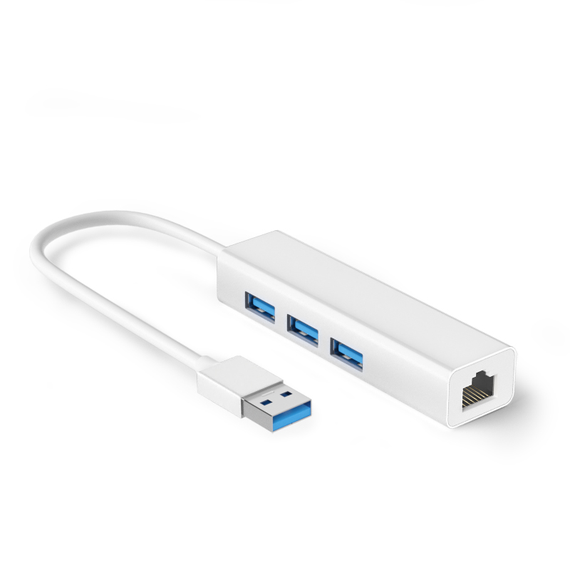 USB3.0转千兆网卡+USB3.0HUB （S81系列）
