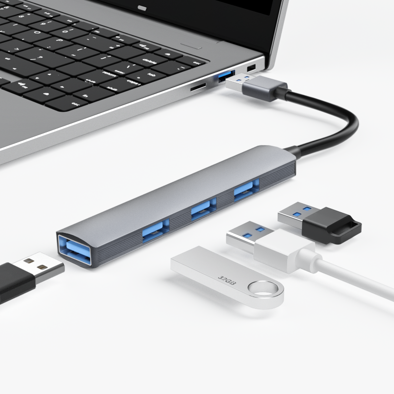 4合1 USB TO HUB(3.0USB+2.0USB*3)（K23-A系列）